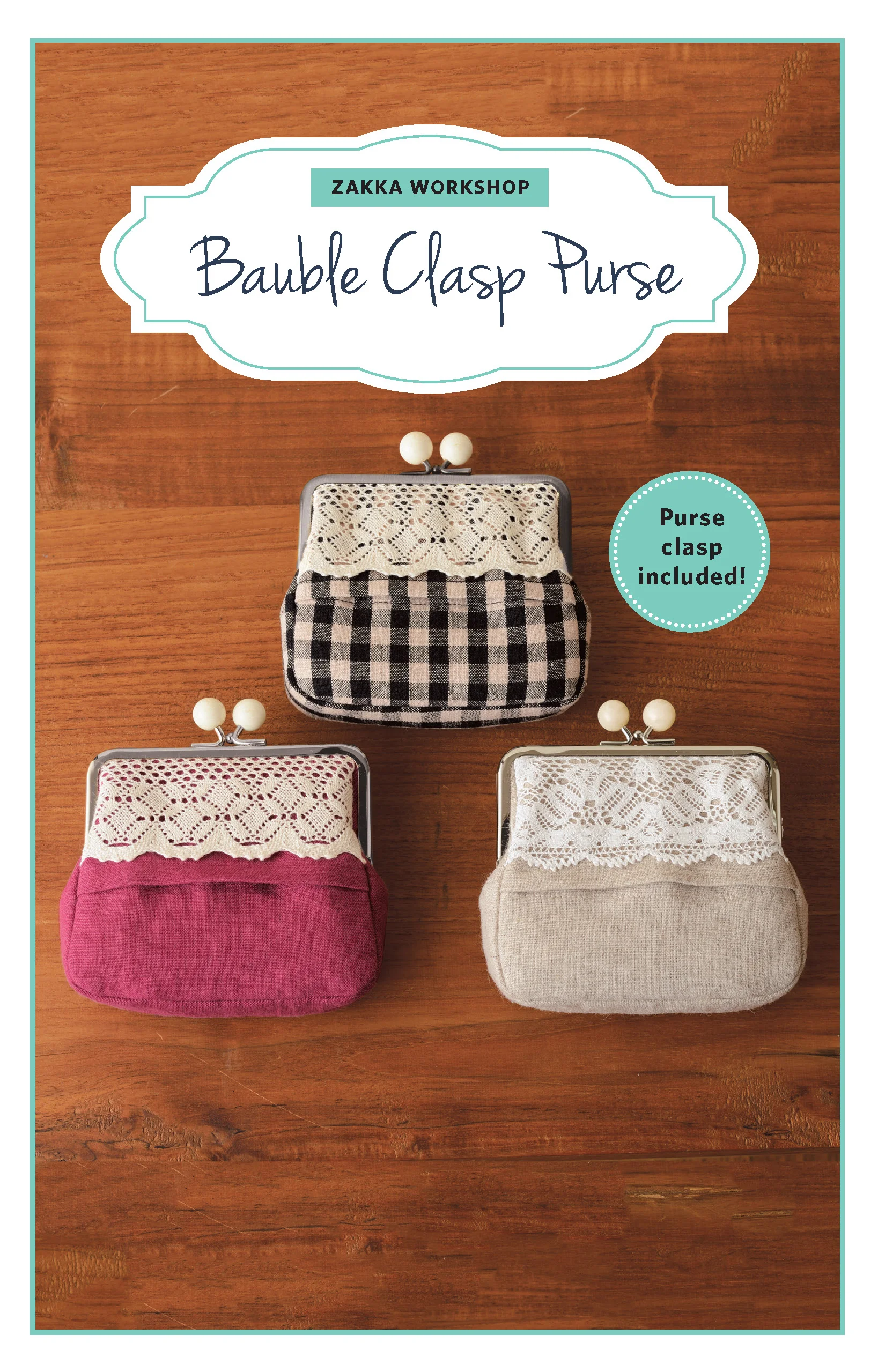 ZW2279 Bauble Clasp Purse — Zakka Workshop Retail